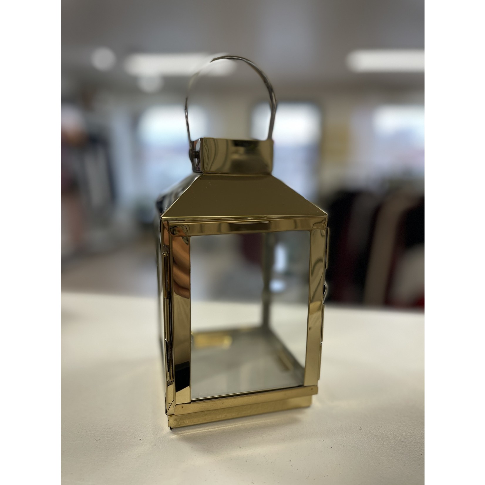 Weddingstar Inc Medium Decorative Candle Lantern - Gold