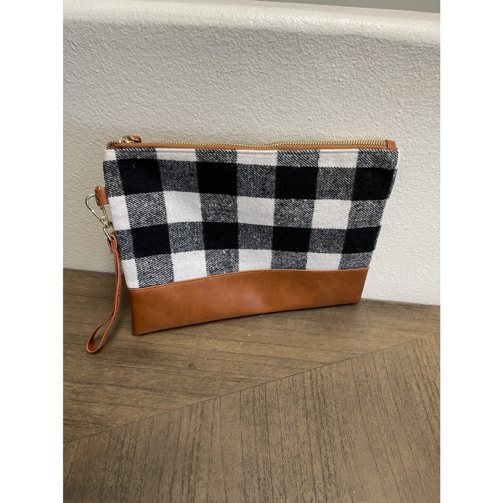 Lola Boutique Oversized Clutch w/ Wrist Strap