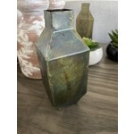 47th & Main Metal Vase-Green