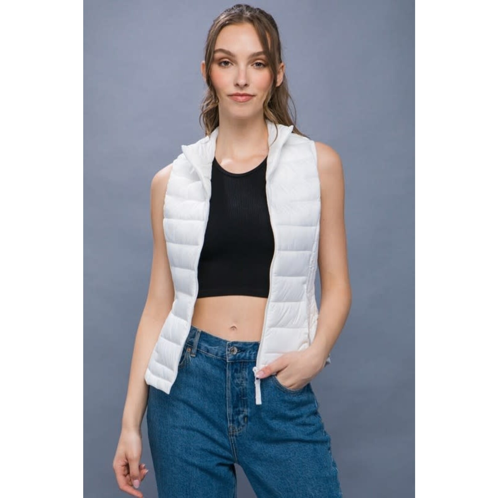 Nadia - Fashiongo ULTRA LIGHT WEIGHT PADDED VEST