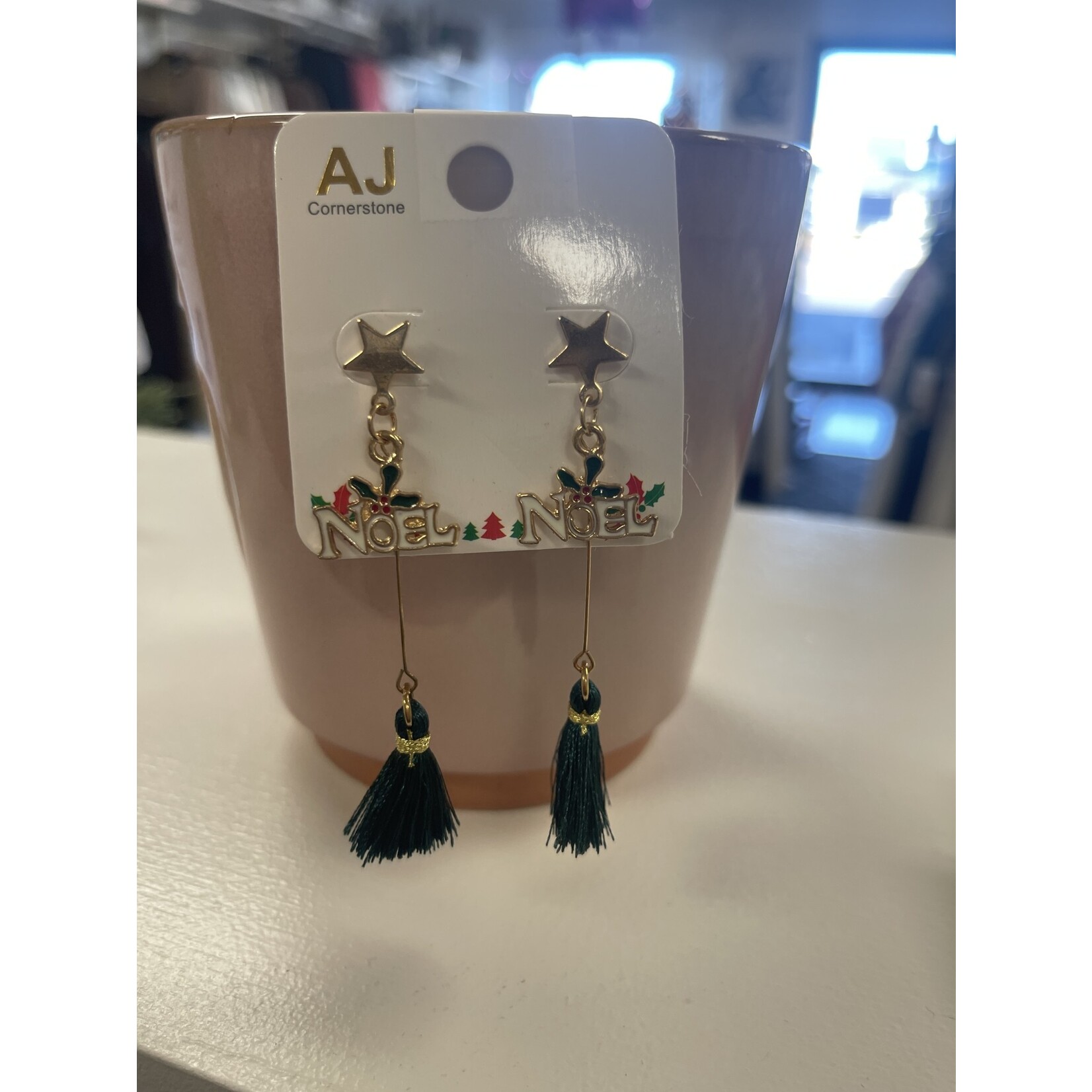 JHP Collection -  Faire Christmas Enamel Post Earrings