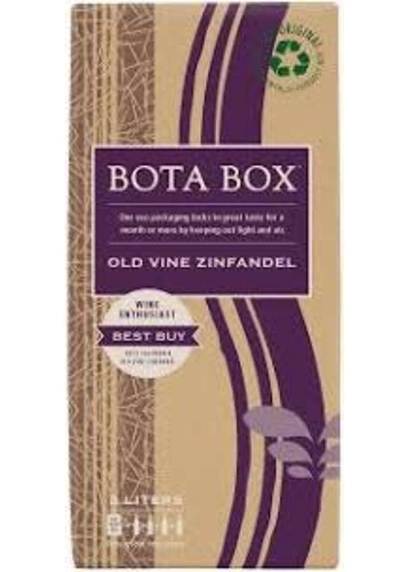 BOTA BOX OLD VINE ZINFANDEL 3L