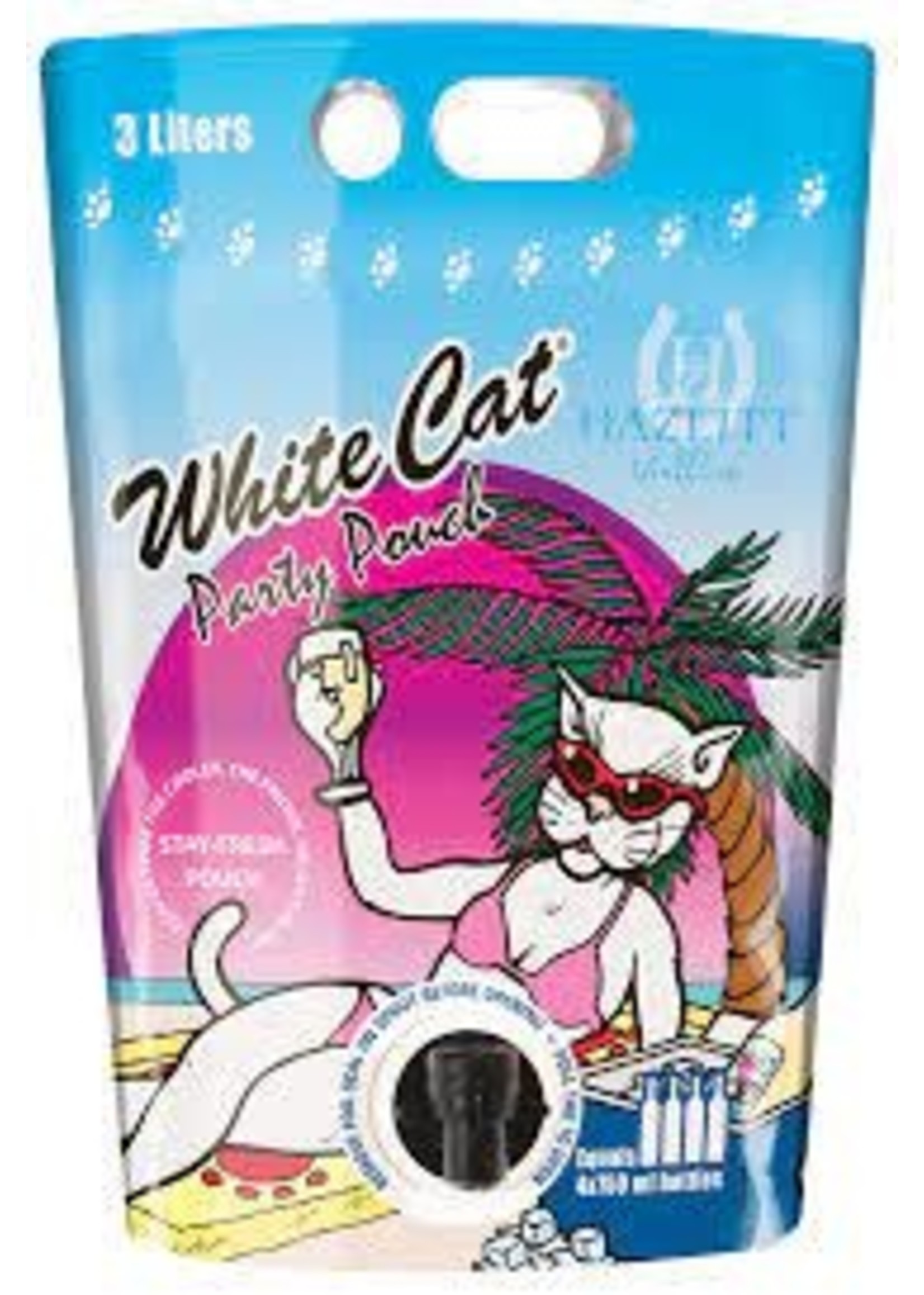 HAZLITT WHITE CAT 3L POUCH