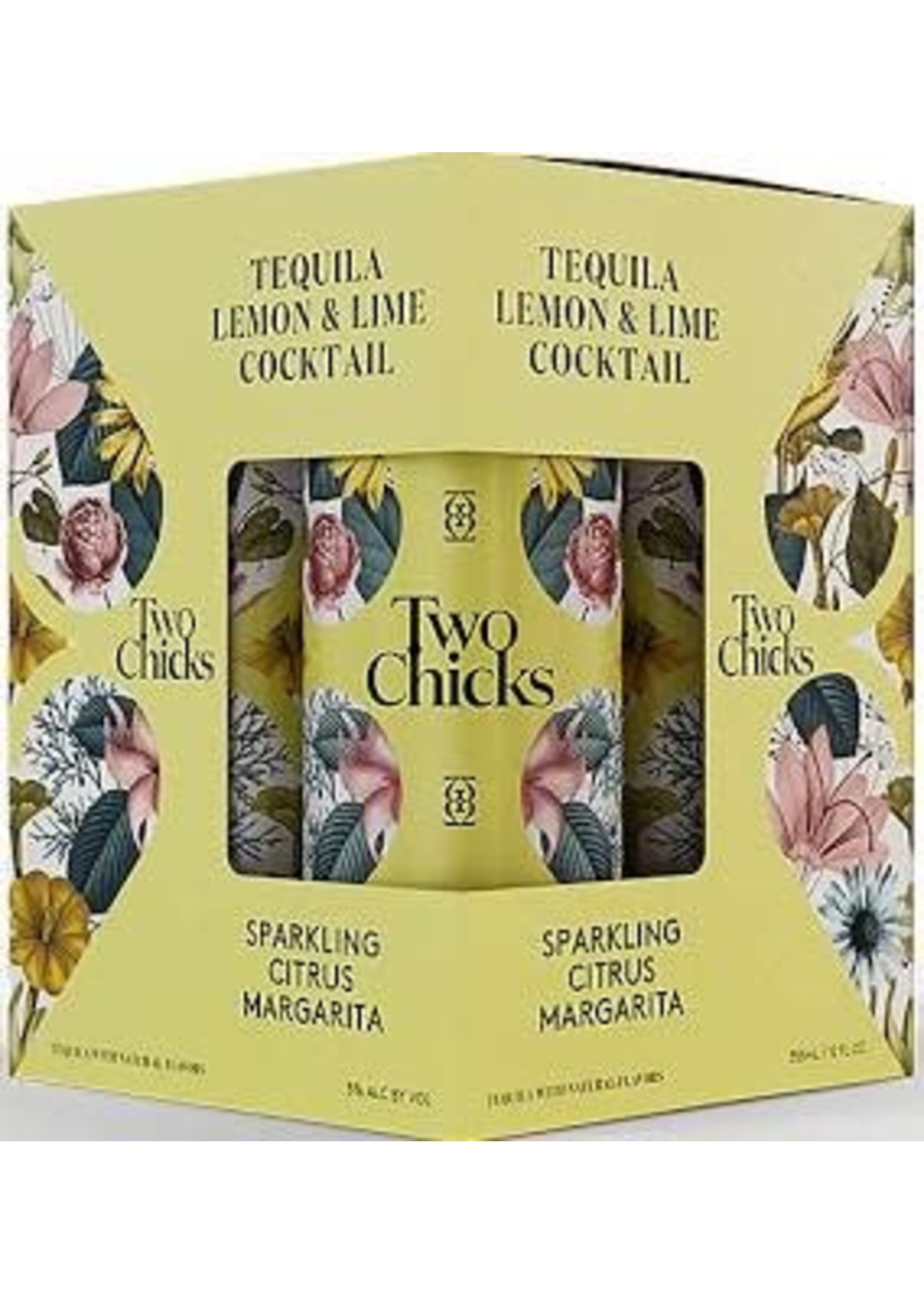 TWO CHICKS CITRUS MARGARITA 4PK