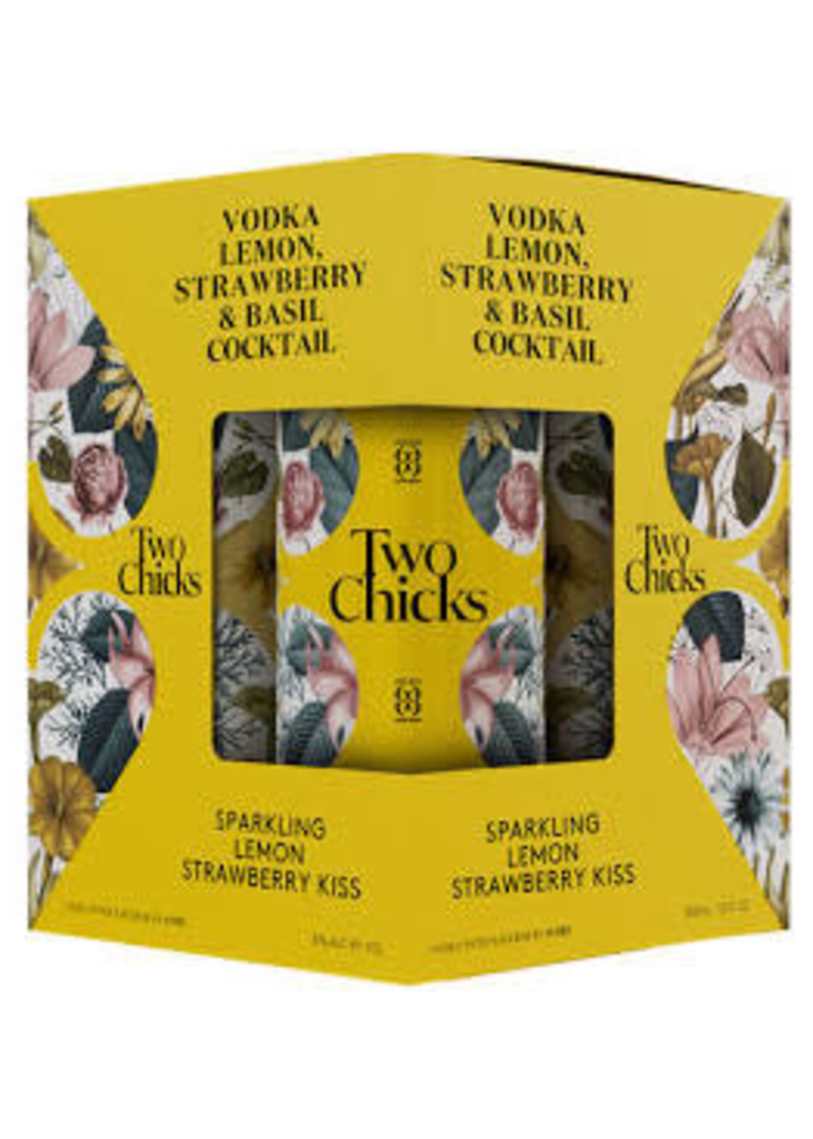 TWO CHICKS SPARKLING KISS 4PK