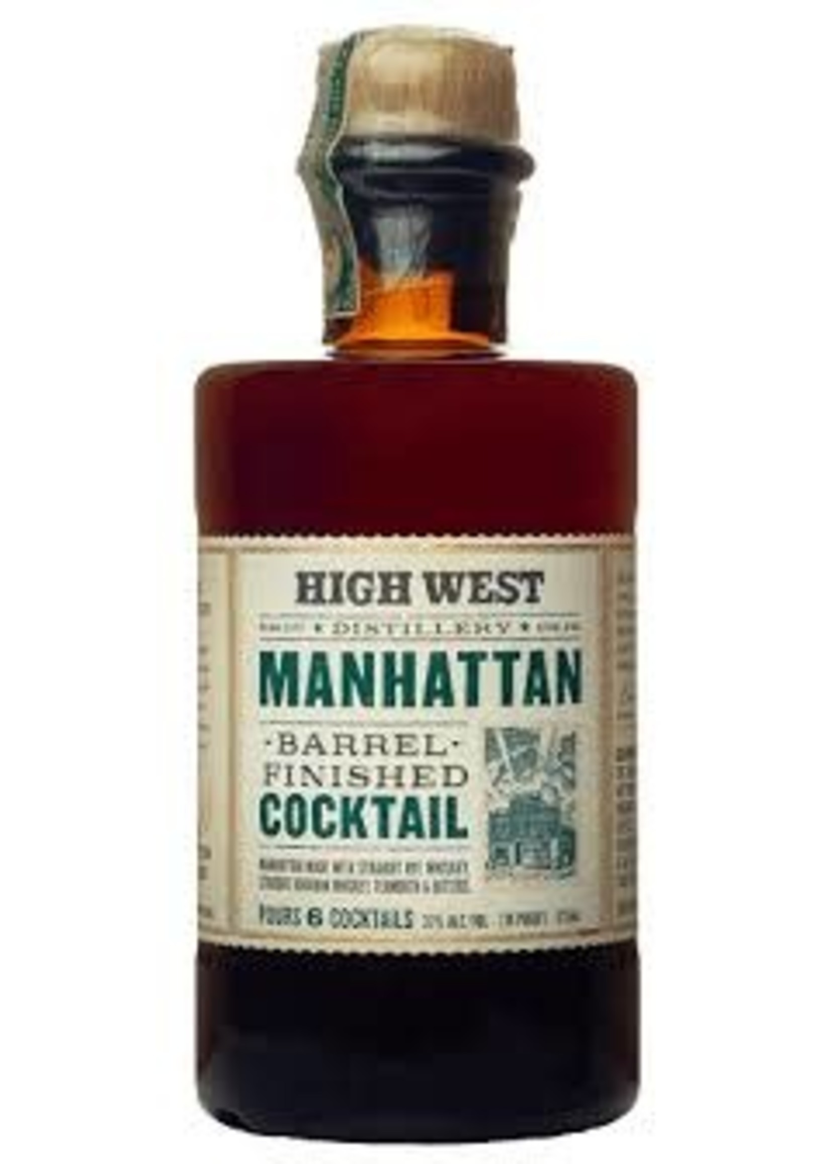 HIGH WEST MANHATTAN 375ML