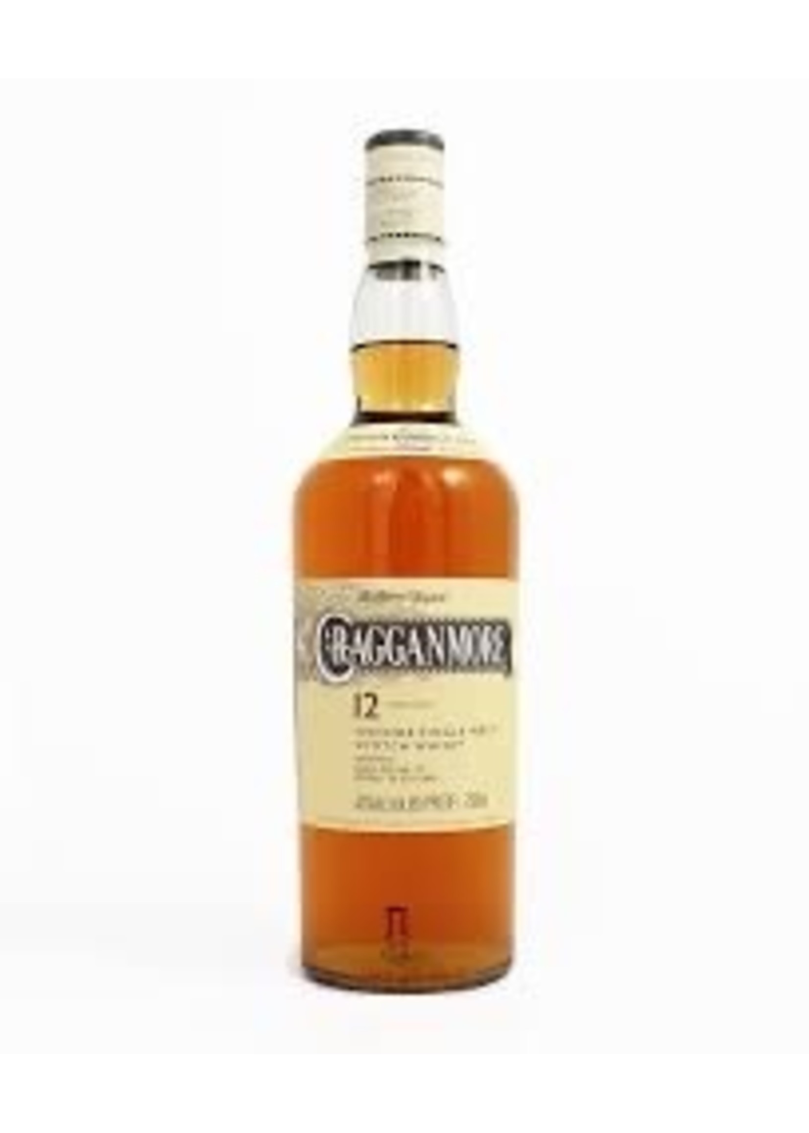 CRAGGANMORE SINGLE MALT 750ML