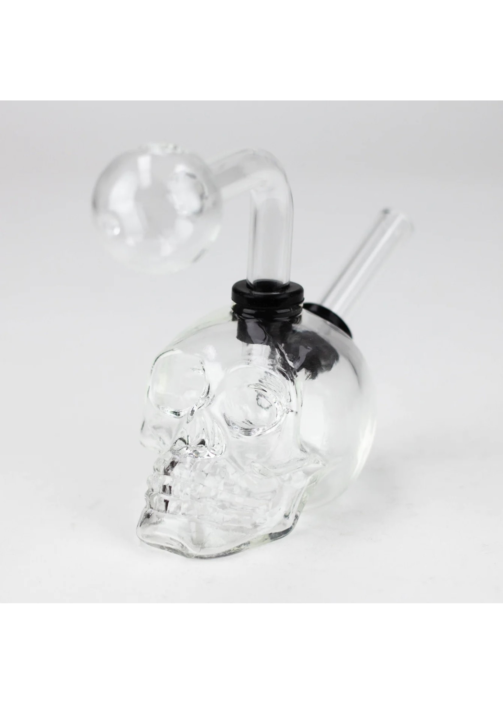 Soft Glass Skull oil bong [XYC025]