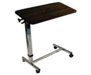 Non-tilt Overbed Table, 31.5”x15” Table Top - Safeway Medical Supply