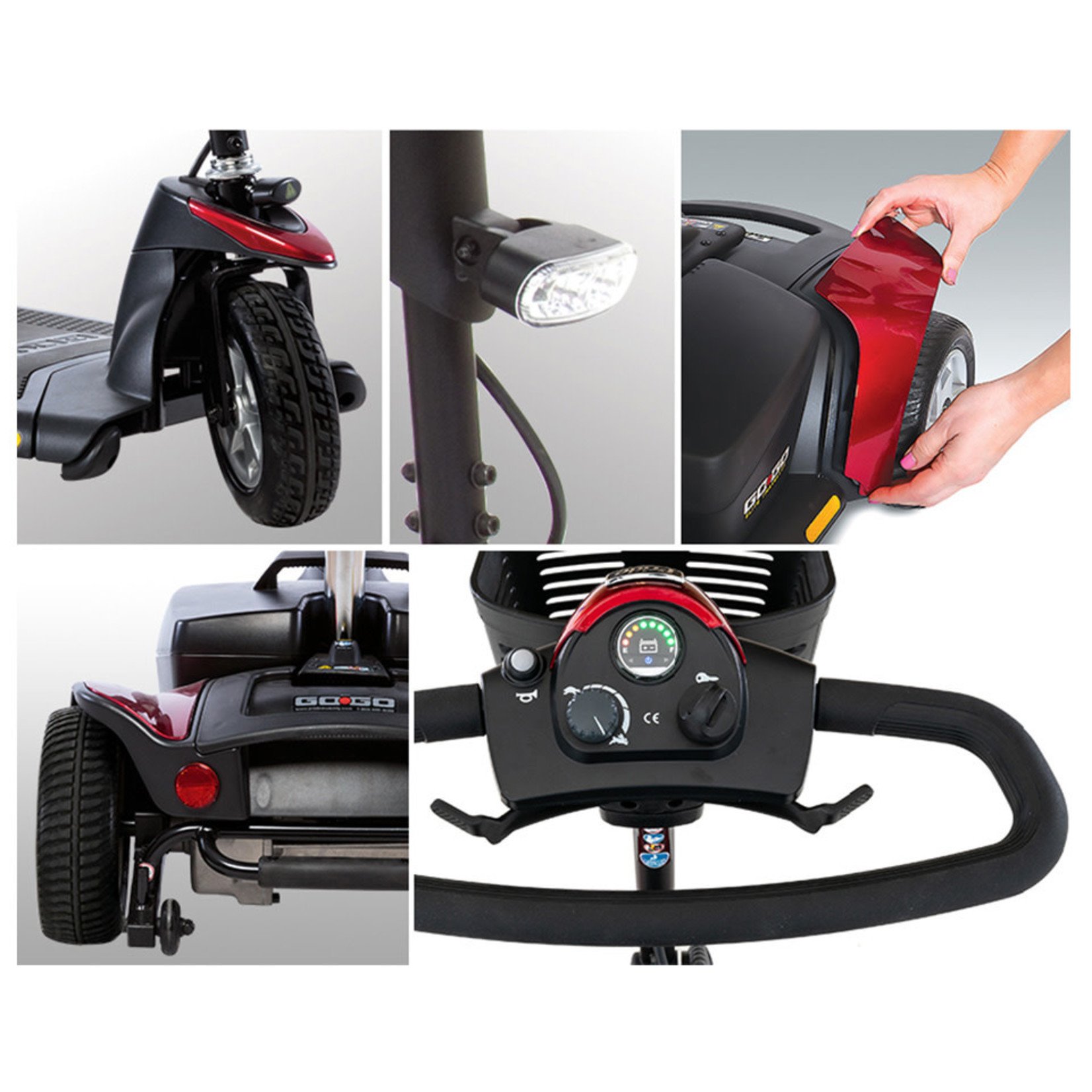 Pride Revo 2.0 3-Wheel Mobility Scooter - Safeway Medical Supply