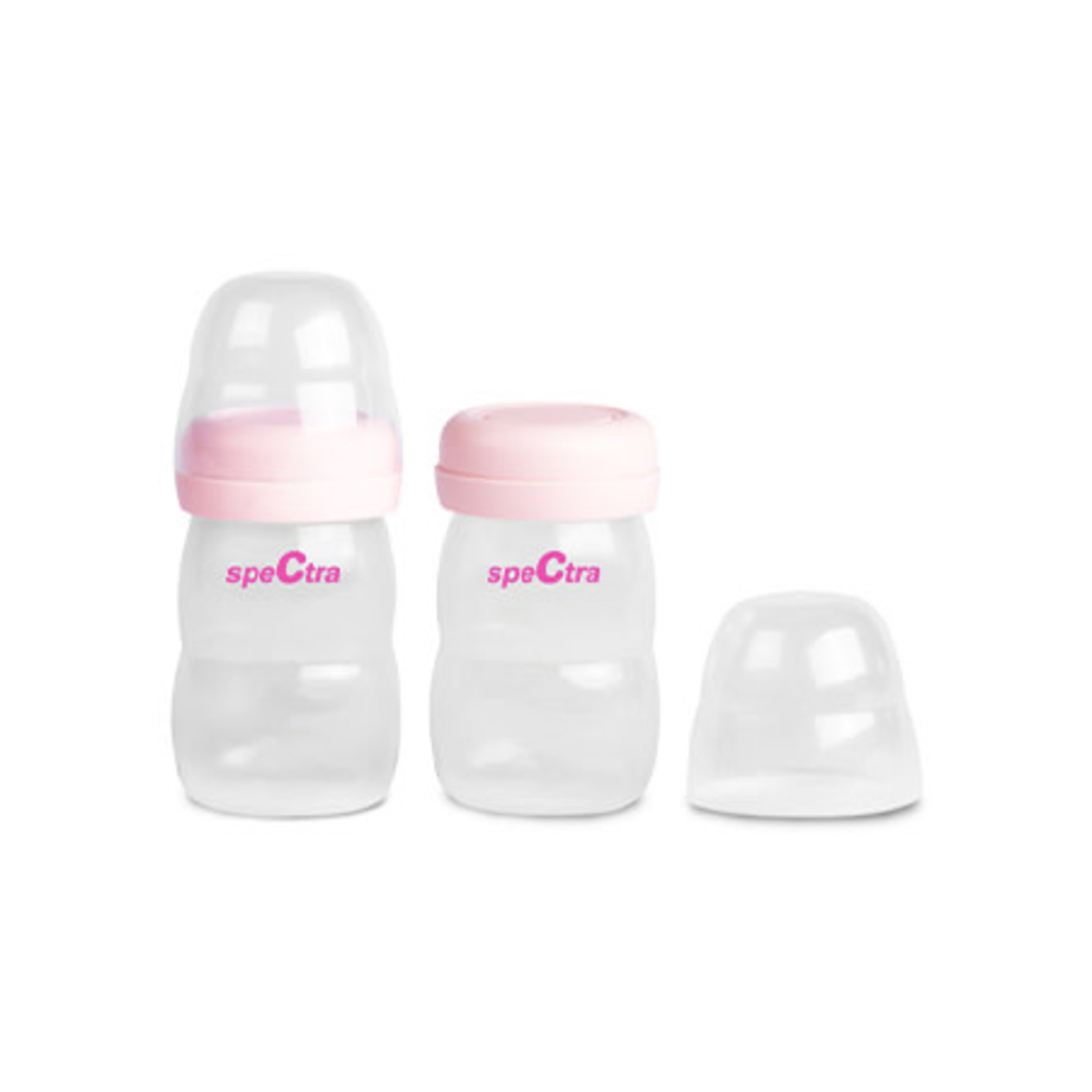 BREAST PUMP WITH BOTTLE (A-204) – Pink Baby