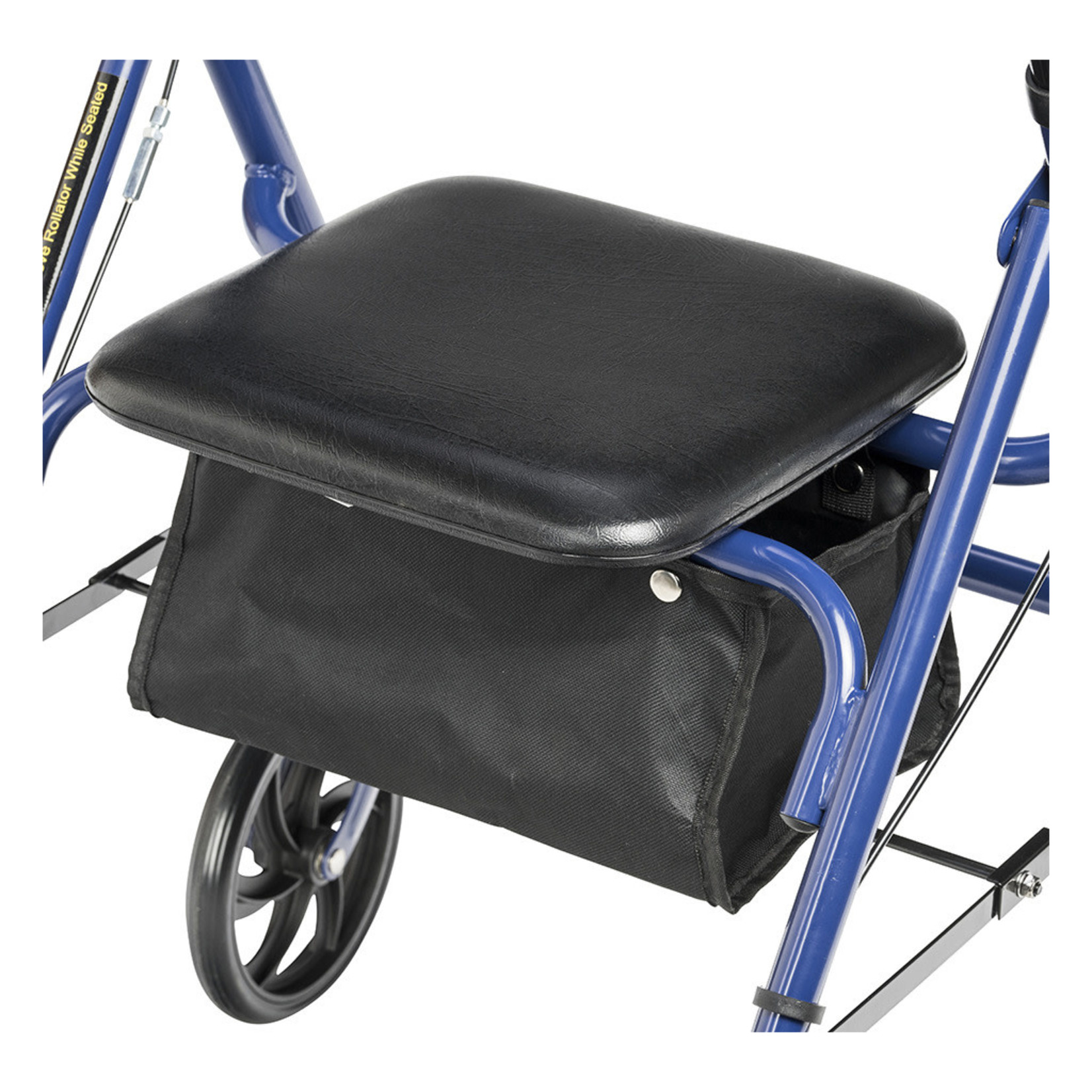 Drive Durable 4 Wheel Rollator with 7.5" Casters