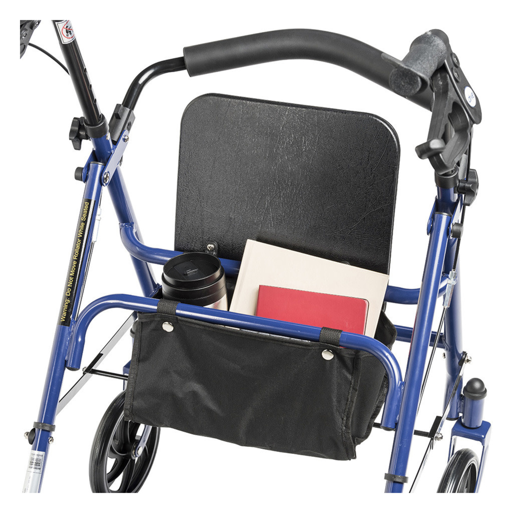 Drive Durable 4 Wheel Rollator with 7.5" Casters