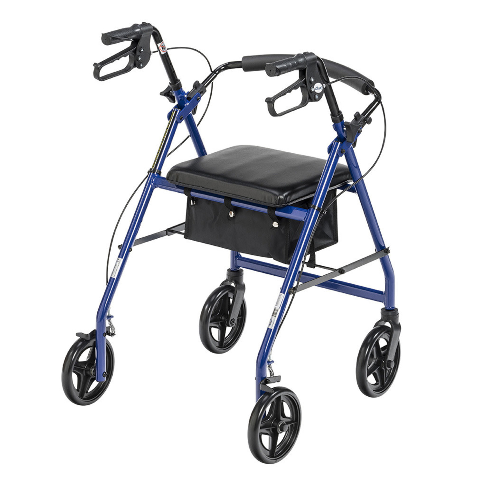 Drive Aluminum Rollator, 7.5" Casters