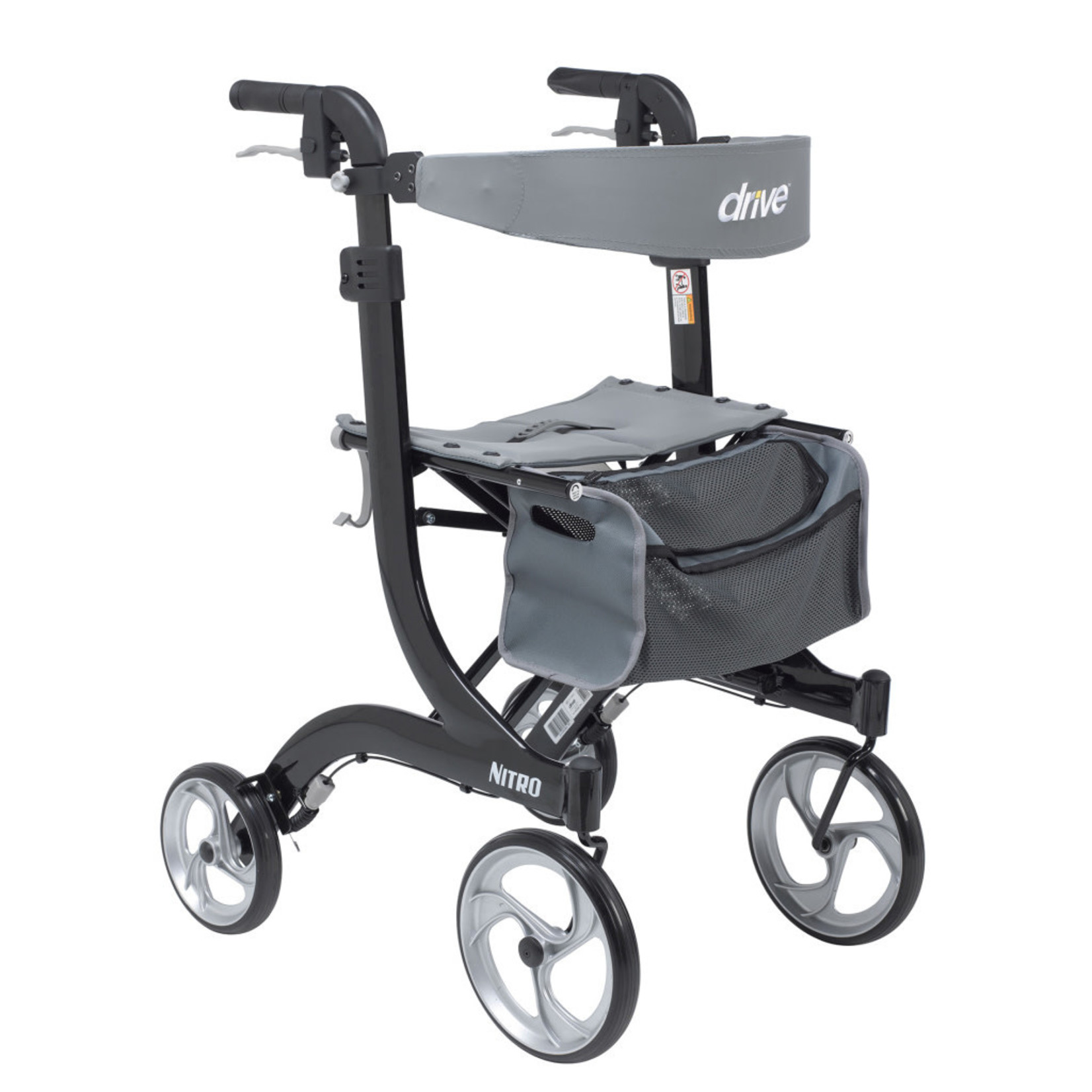 Drive Nitro Aluminum Rollator Tall Height