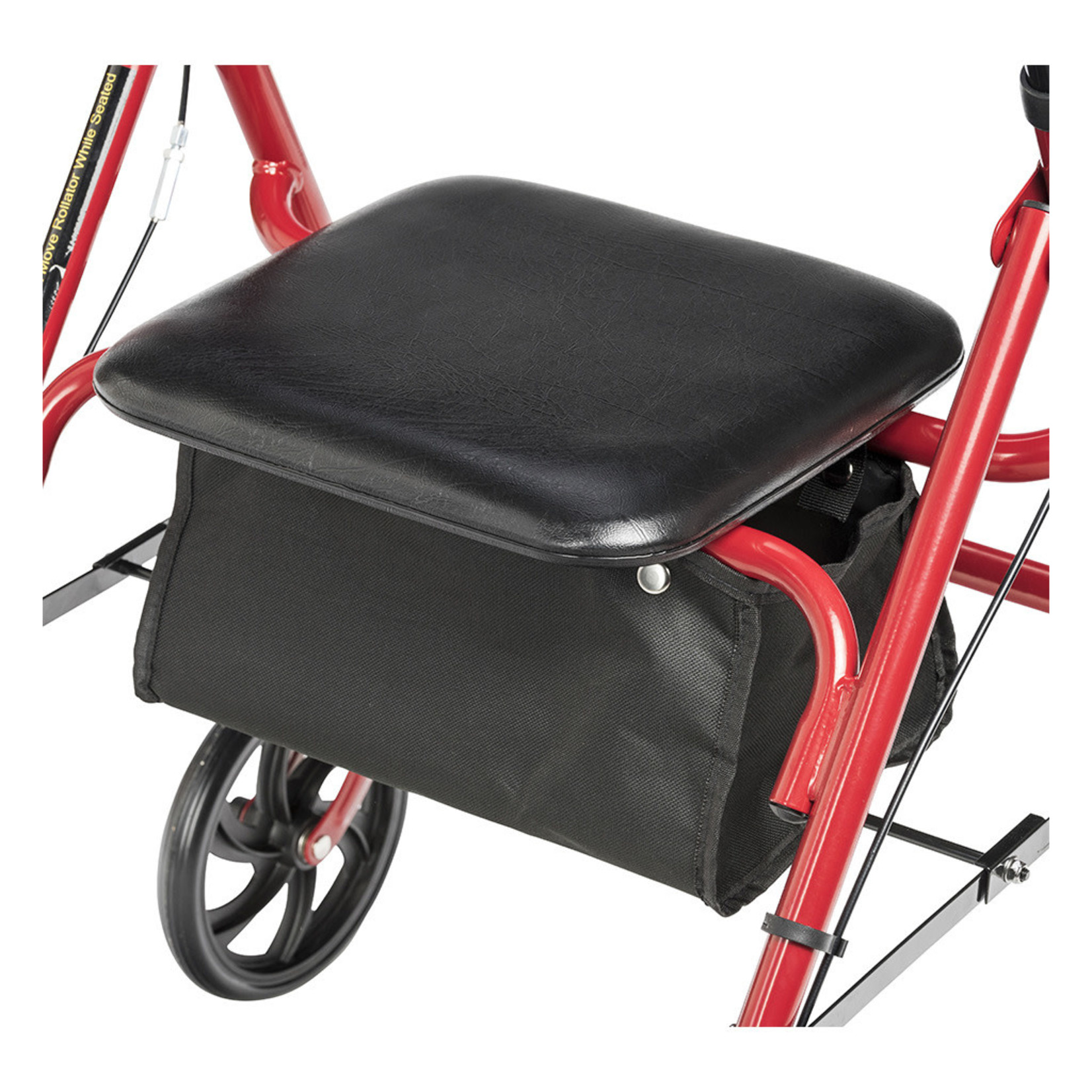 Drive Durable 4 Wheel Rollator with 7.5" Casters