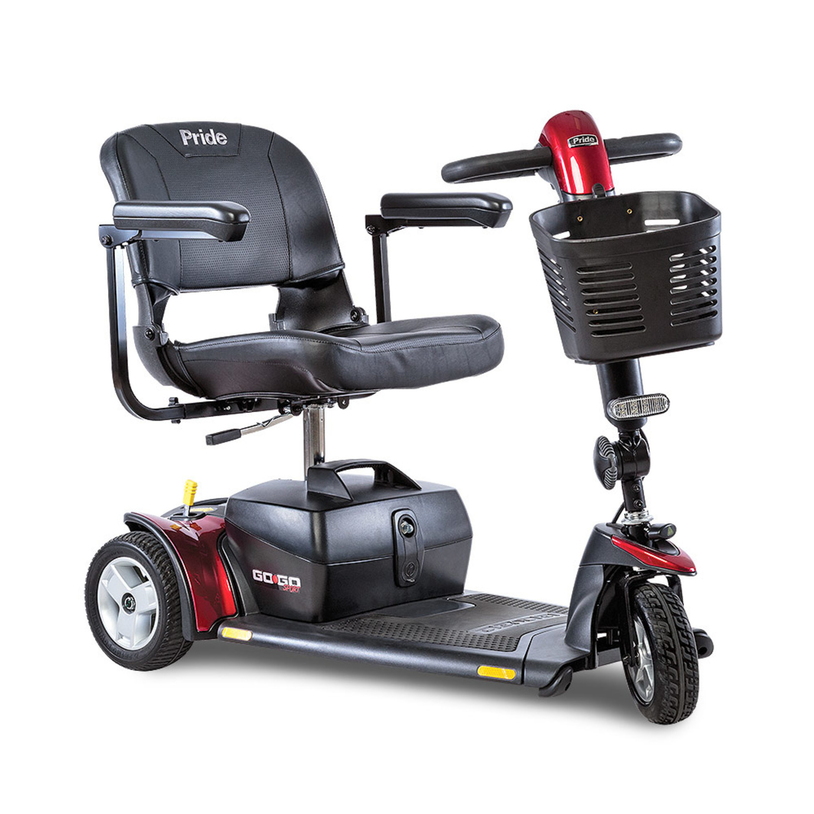 Pride Go-Go Sport 3-wheel Mobility Scooter - Safeway Medical Supply