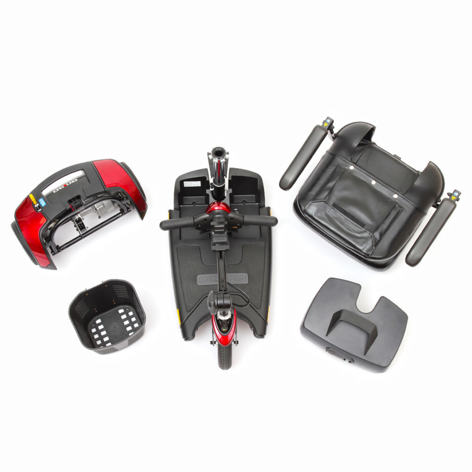 Pride Go-Go Elite Traveller Plus 3-Wheel Mobility Scooter