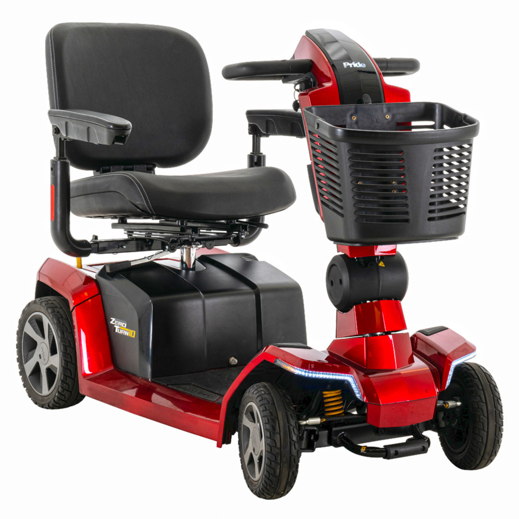 Pride Zero Turn 10 4-Wheel Mobility Scooter - Safeway Medical Supply