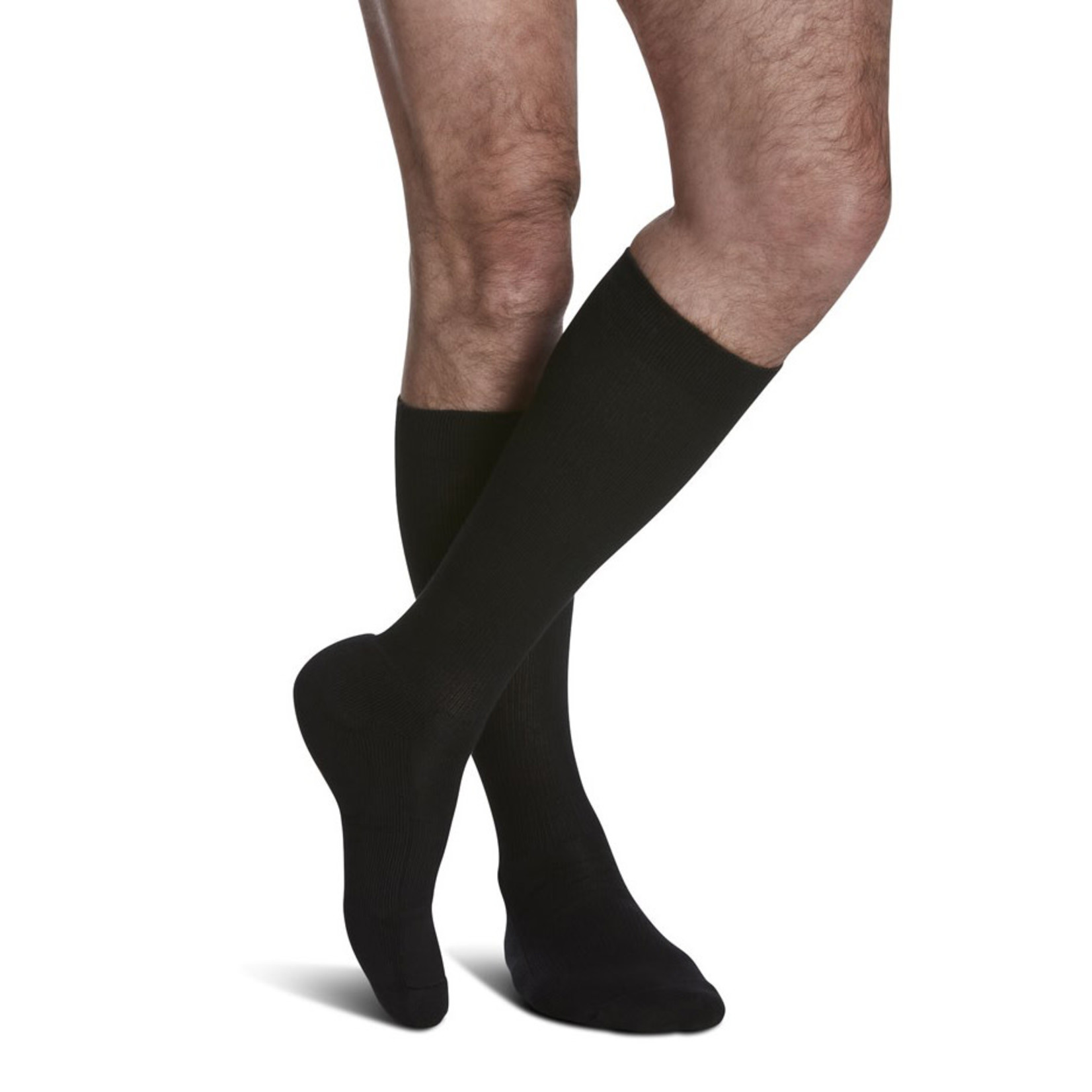 Sigvaris Unisex Motion Cushioned Cotton Calf Compression Socks