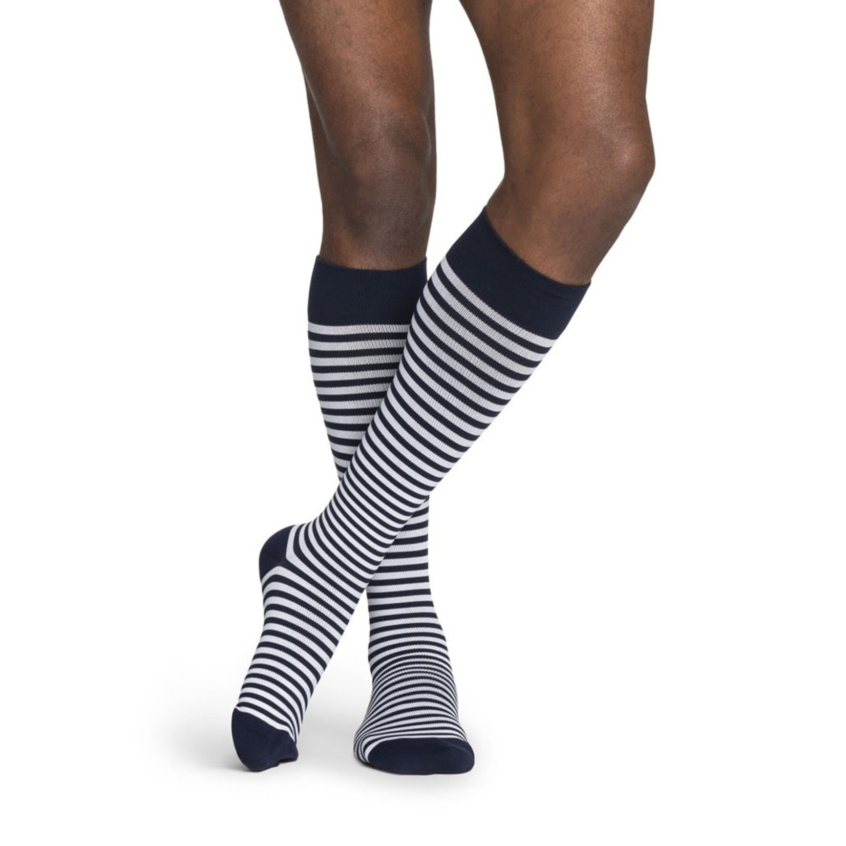 Sigvaris Men Microfiber Patterns Calf Compression Socks