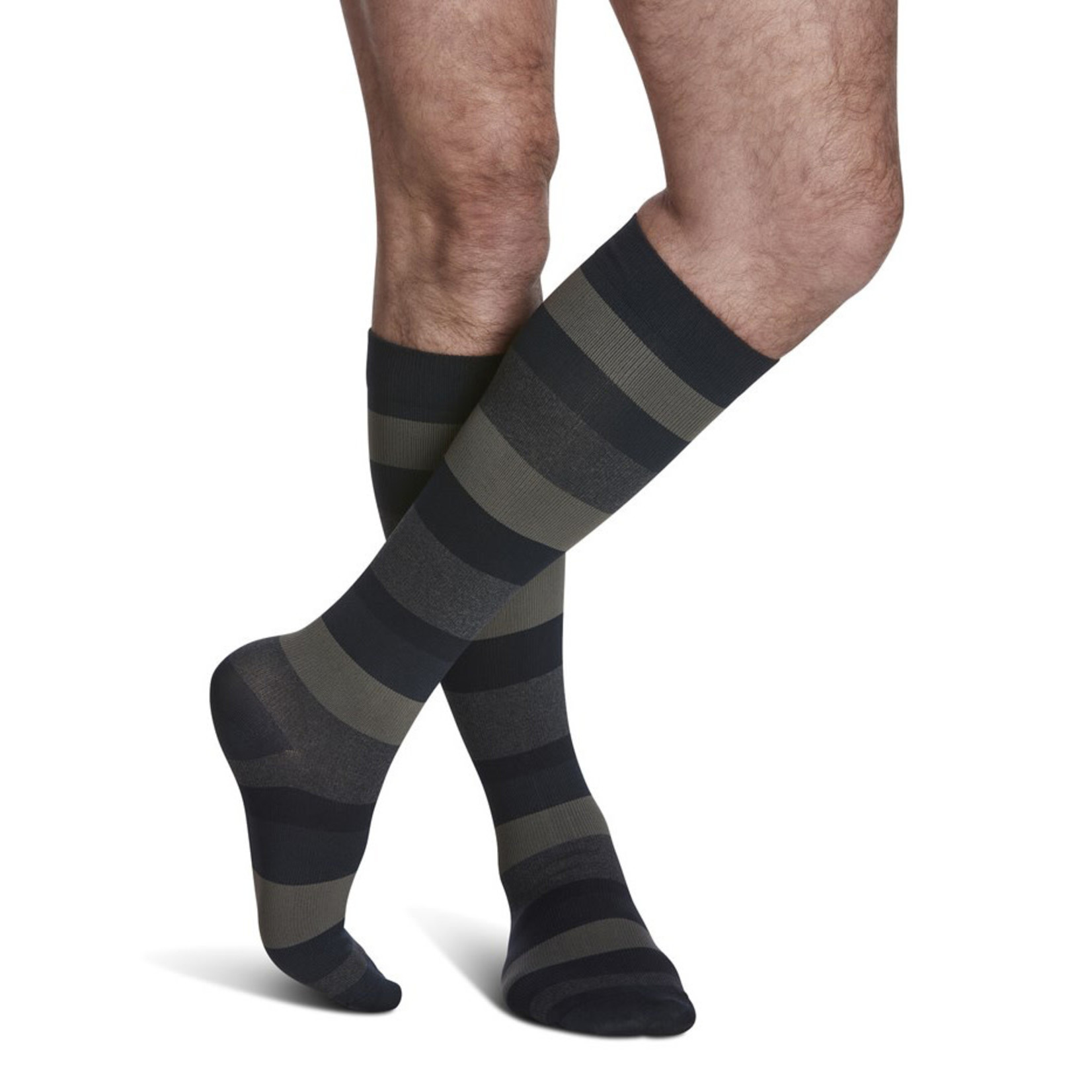 Sigvaris Men Sea Island Cotton Calf Compression Socks - Safeway