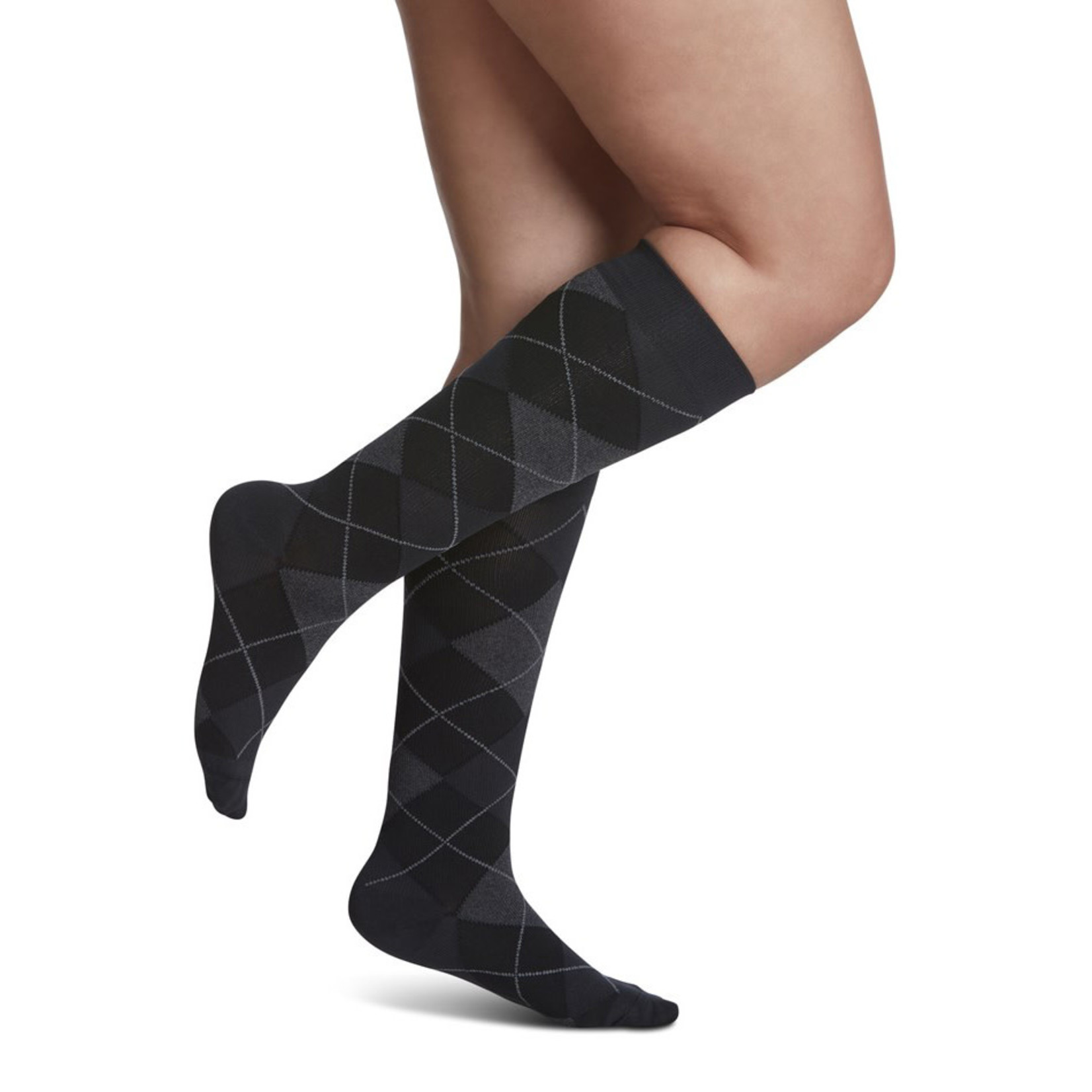 Sigvaris Women Microfiber Shades Calf Compression Socks