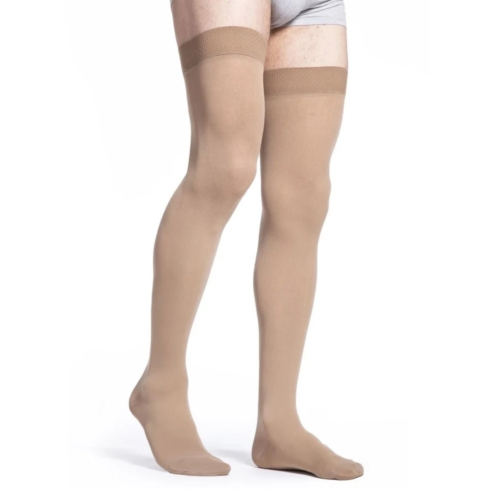 Sigvaris Sheer Compression Stockings Open-Toe 15-20mmHg Asst Colors an –  Americare Medical Supply