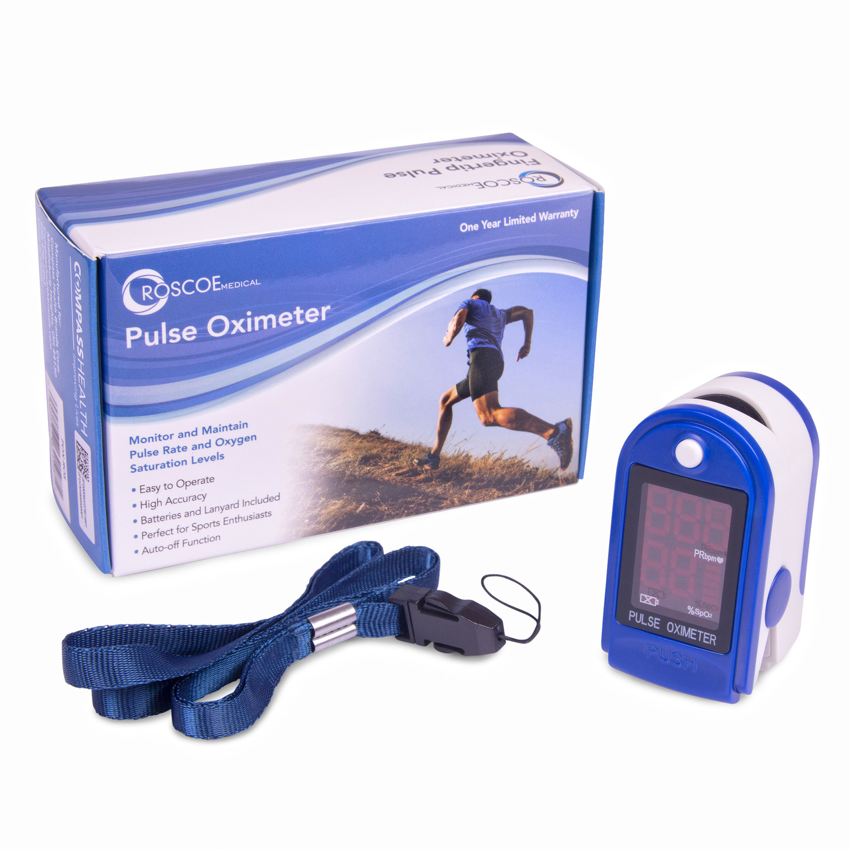 Roscoe OTC Fingertip Pulse Oximeter