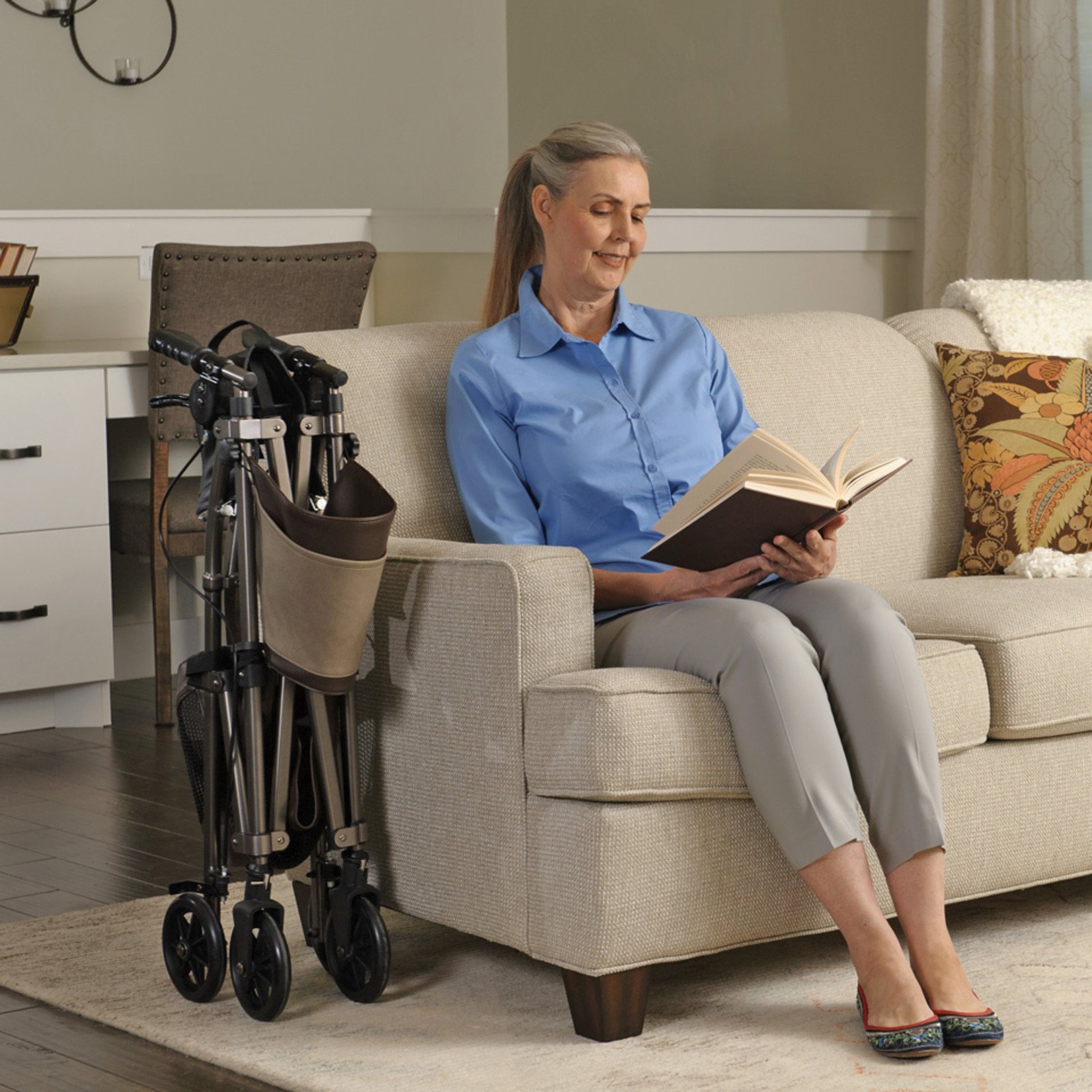 Signature Life Elite Travel Rollator