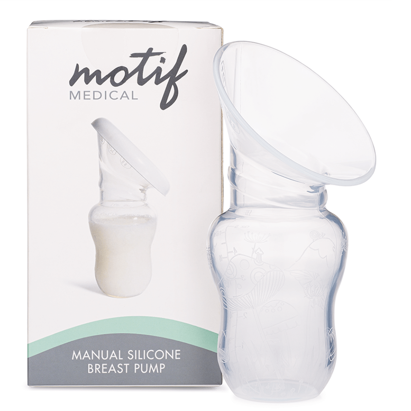 Motif Twist Breast Pump with Manual Silicone Breast Pump