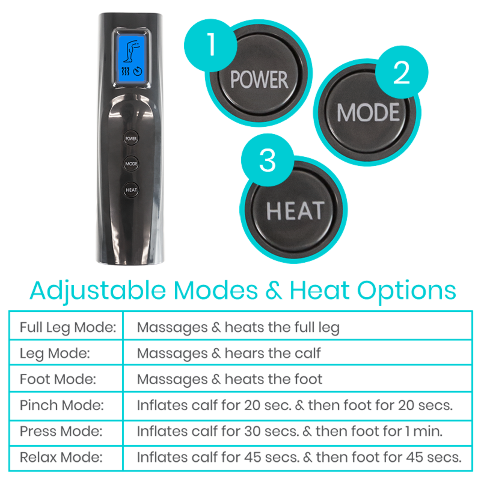 FitKing Neck Massager with Heat portable smart Wireless Electric