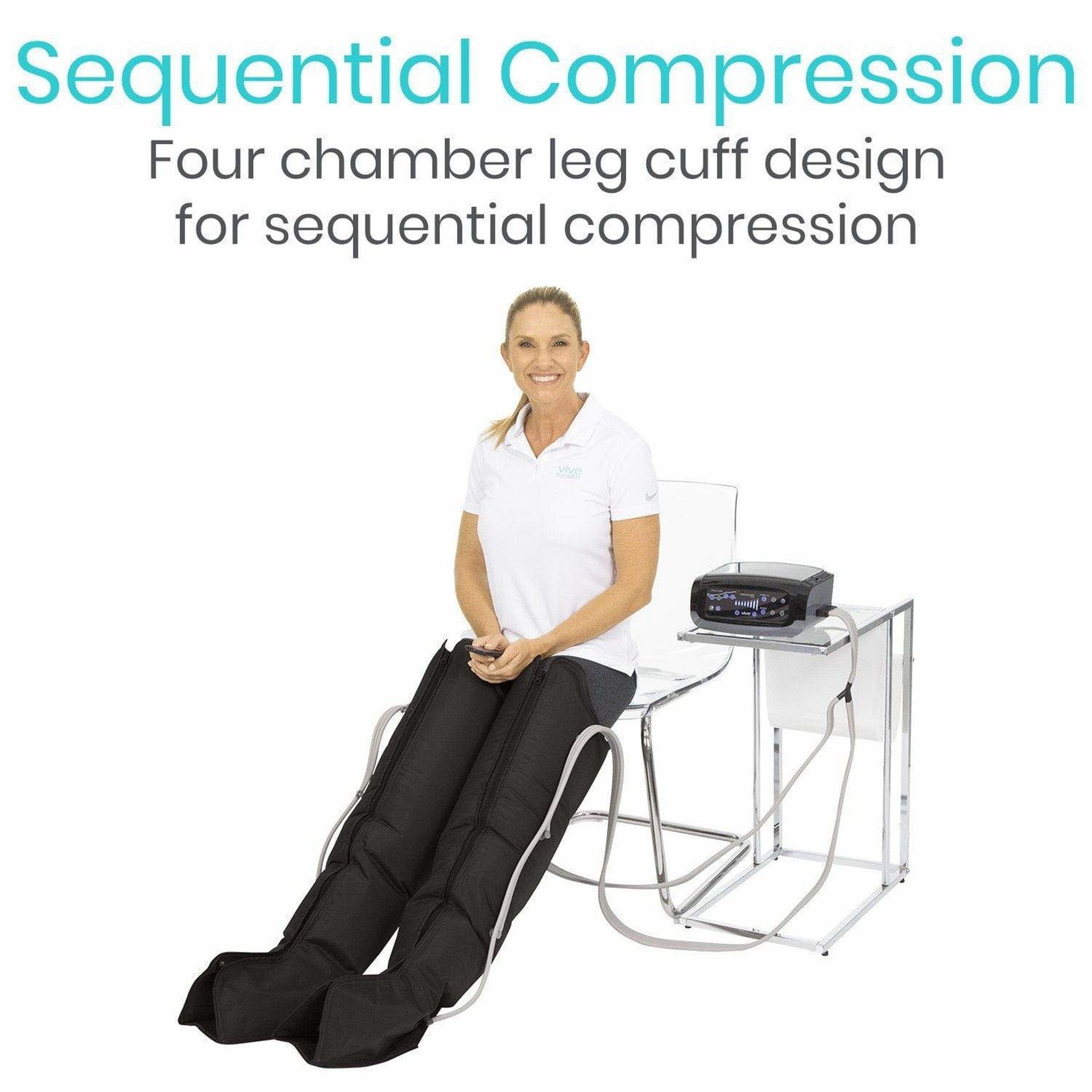 Highly Advanced Pneumatic Compression Device for Legs 