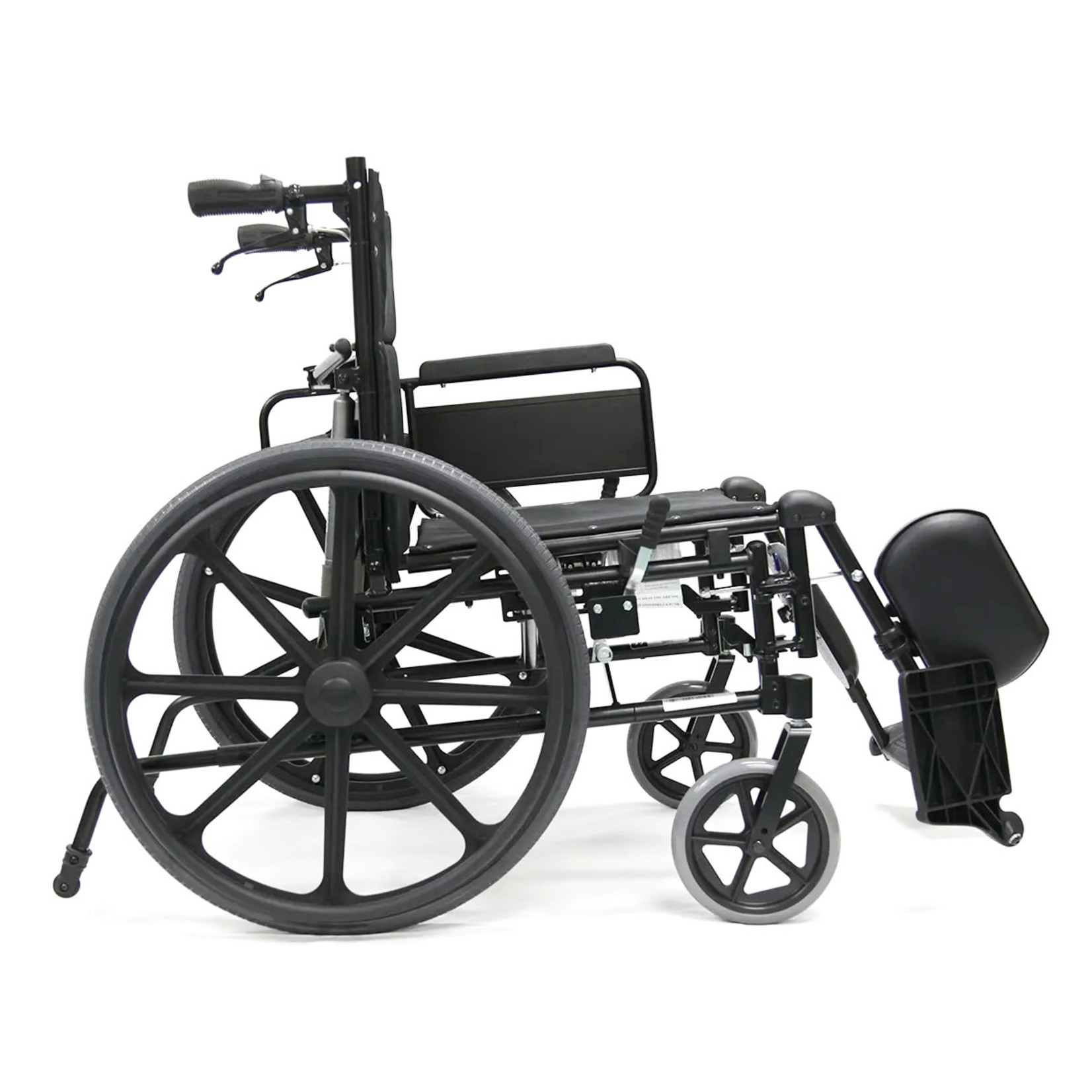 Karman KM5000 Lightweight Reclining Wheelchair with Removable Desk Armrest