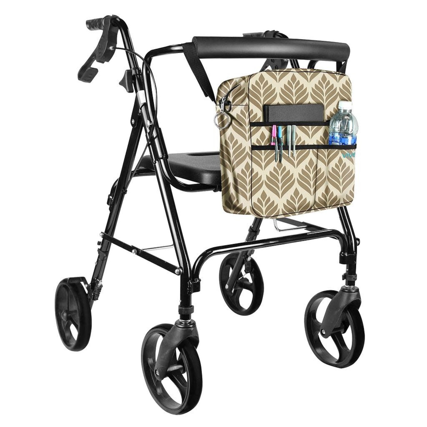 Vive Health Rollator Bag in Color Patterns