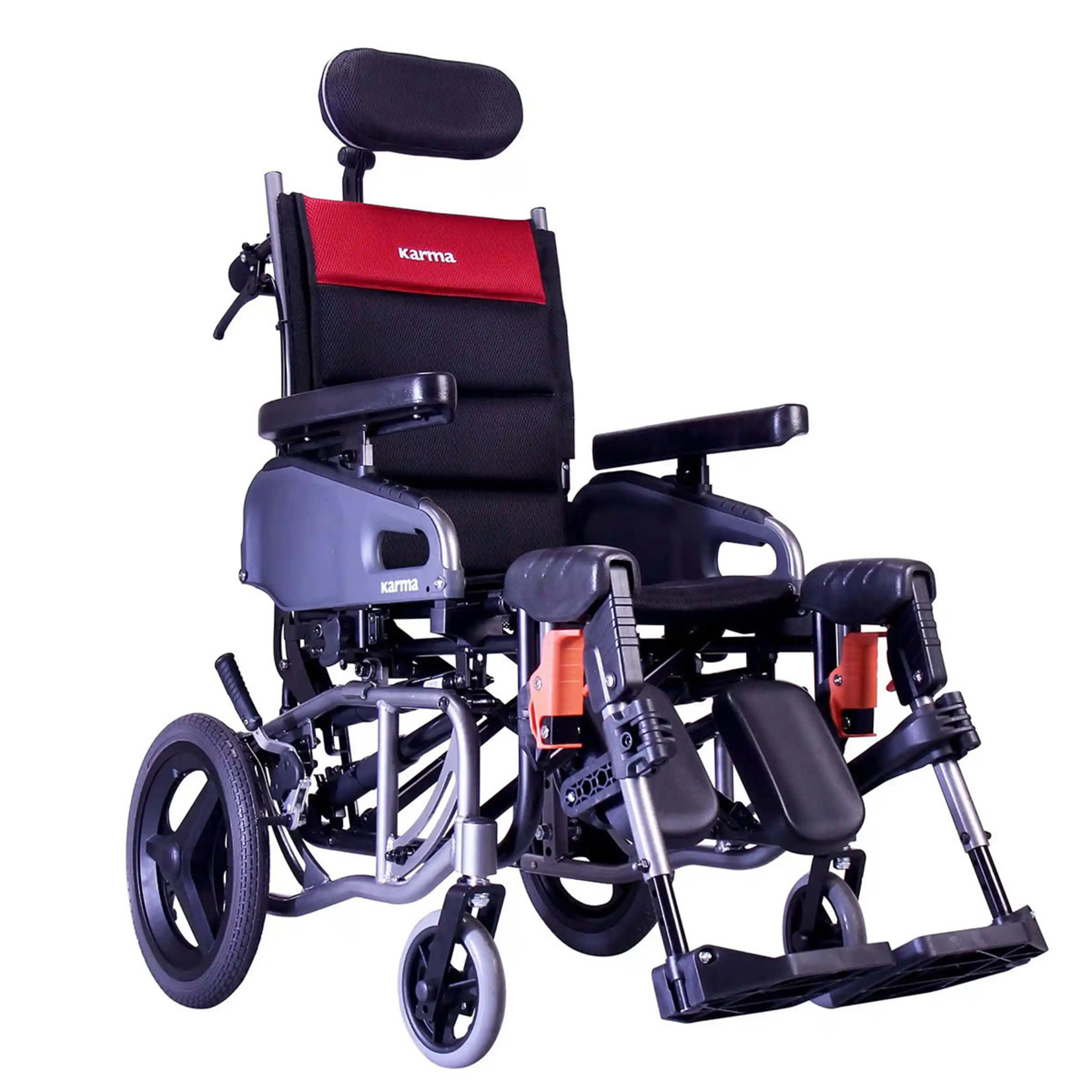 Karman VIP2 Tilt in Space Reclining Transport Wheelchair - Safeway Medical  Supply