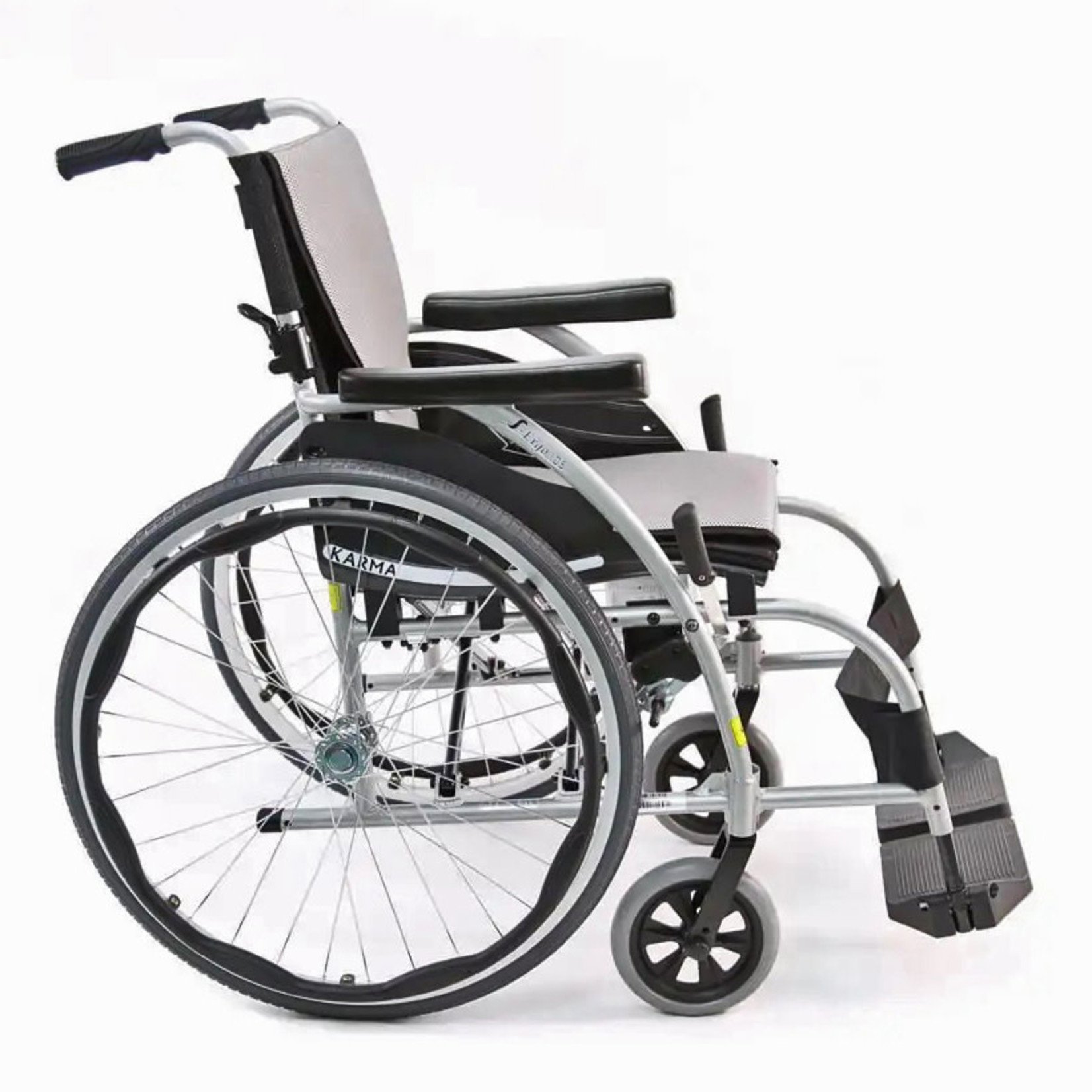 Karman S-Ergo 105 18" seat Ergonomic Wheelchair with Fixed Footrest