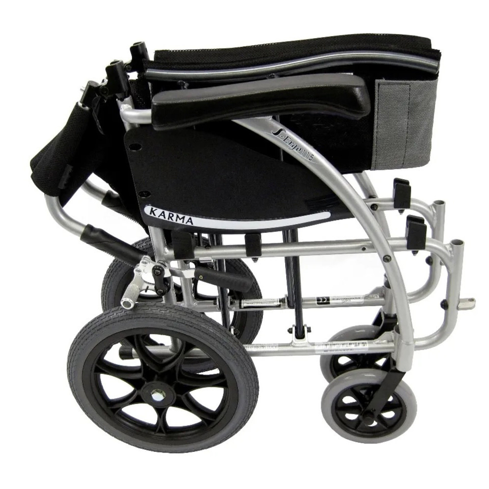 Karman S-Ergo 115 Ergonomic Transport Wheelchair