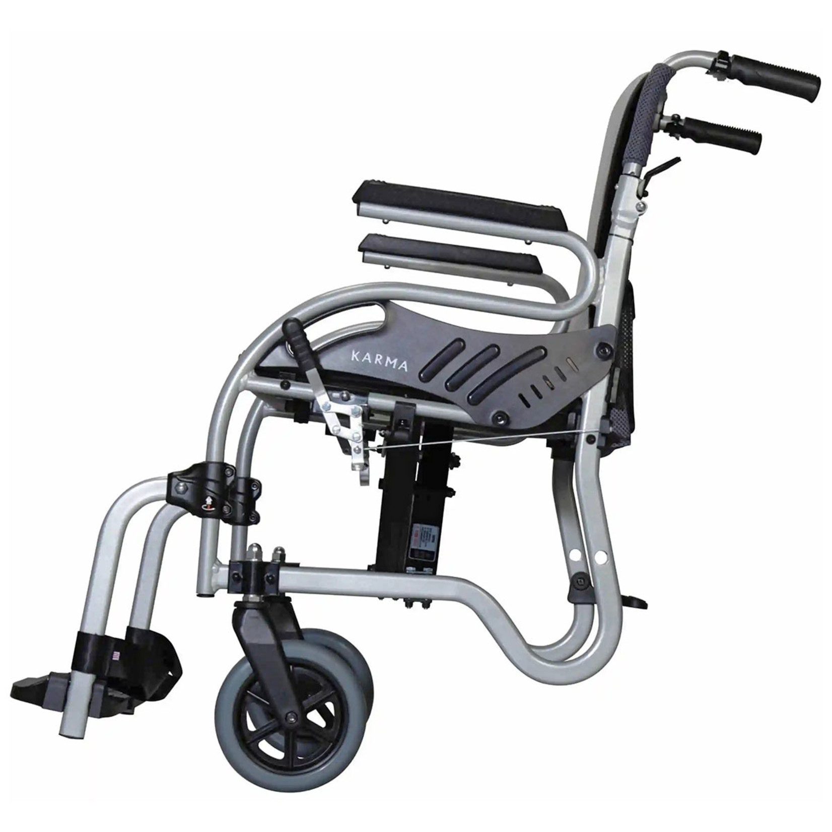 Karman Star 2 Stylish Lightweight with Fixed Arm and Swing Away Footrests Quick Release Axles