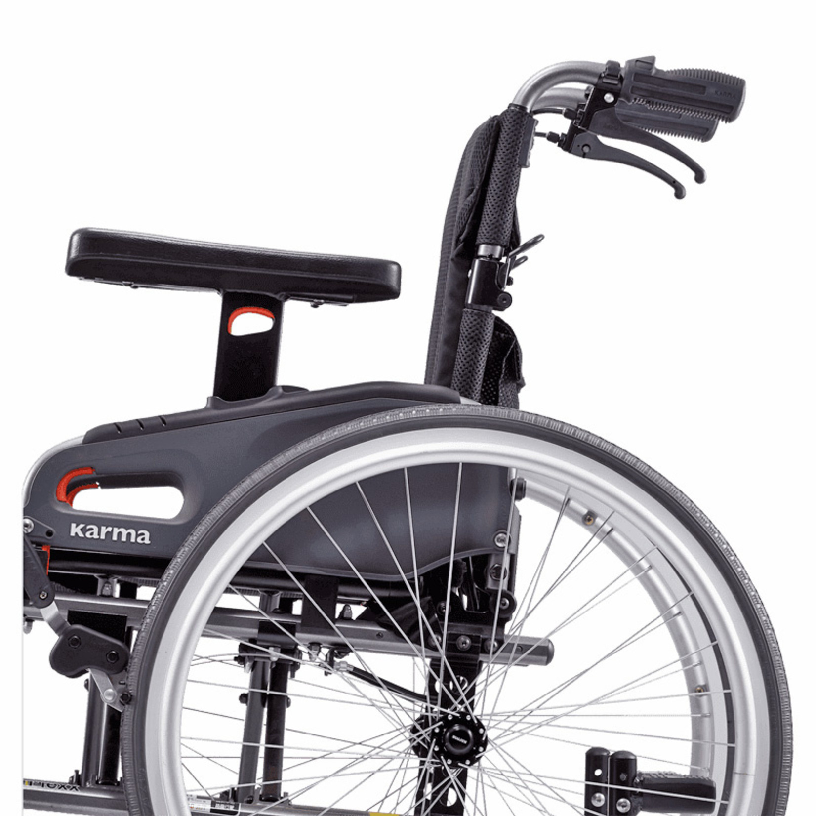 Karman Flexx Wheelchair Ultra Lightweight with quick release axles