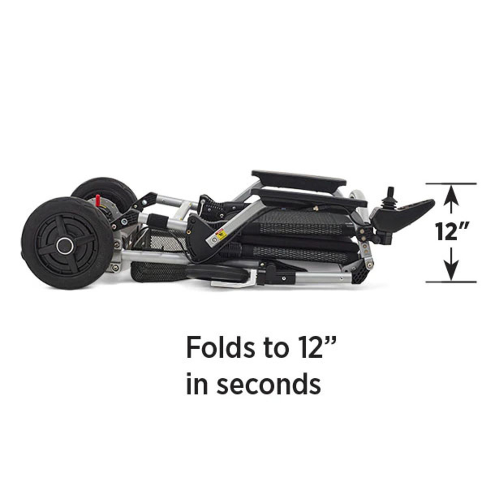 Journey Zoomer Folding Power Chair One-Handed Control