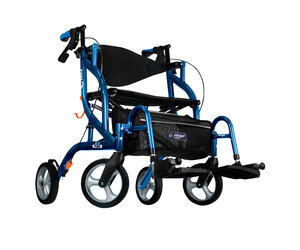 Drive Airgo Fusion F20 Side-Folding Rollator & Transport Chair