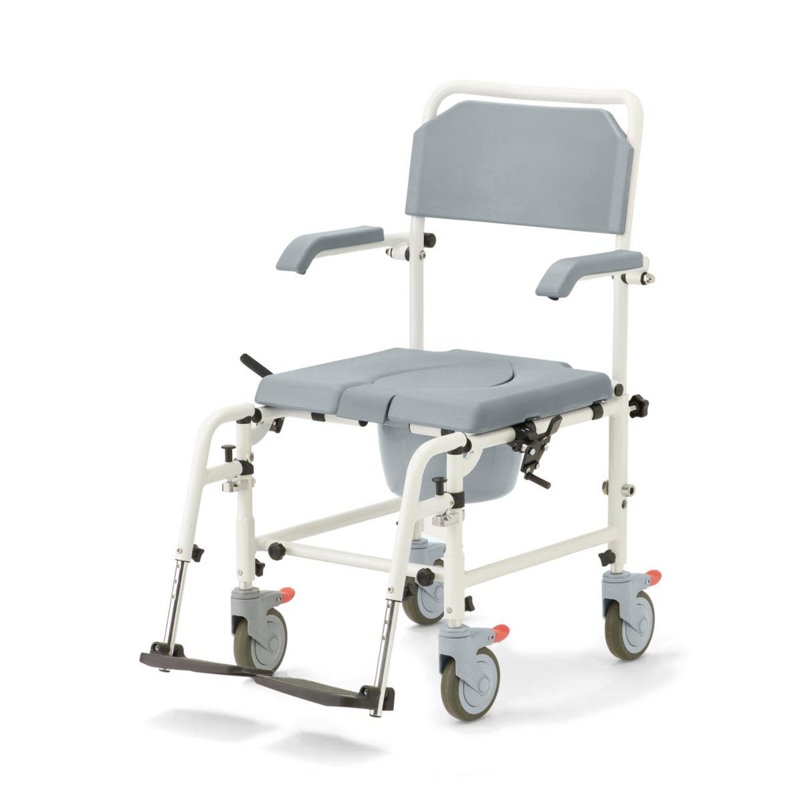 Medline Aluminum Commode with Wheels