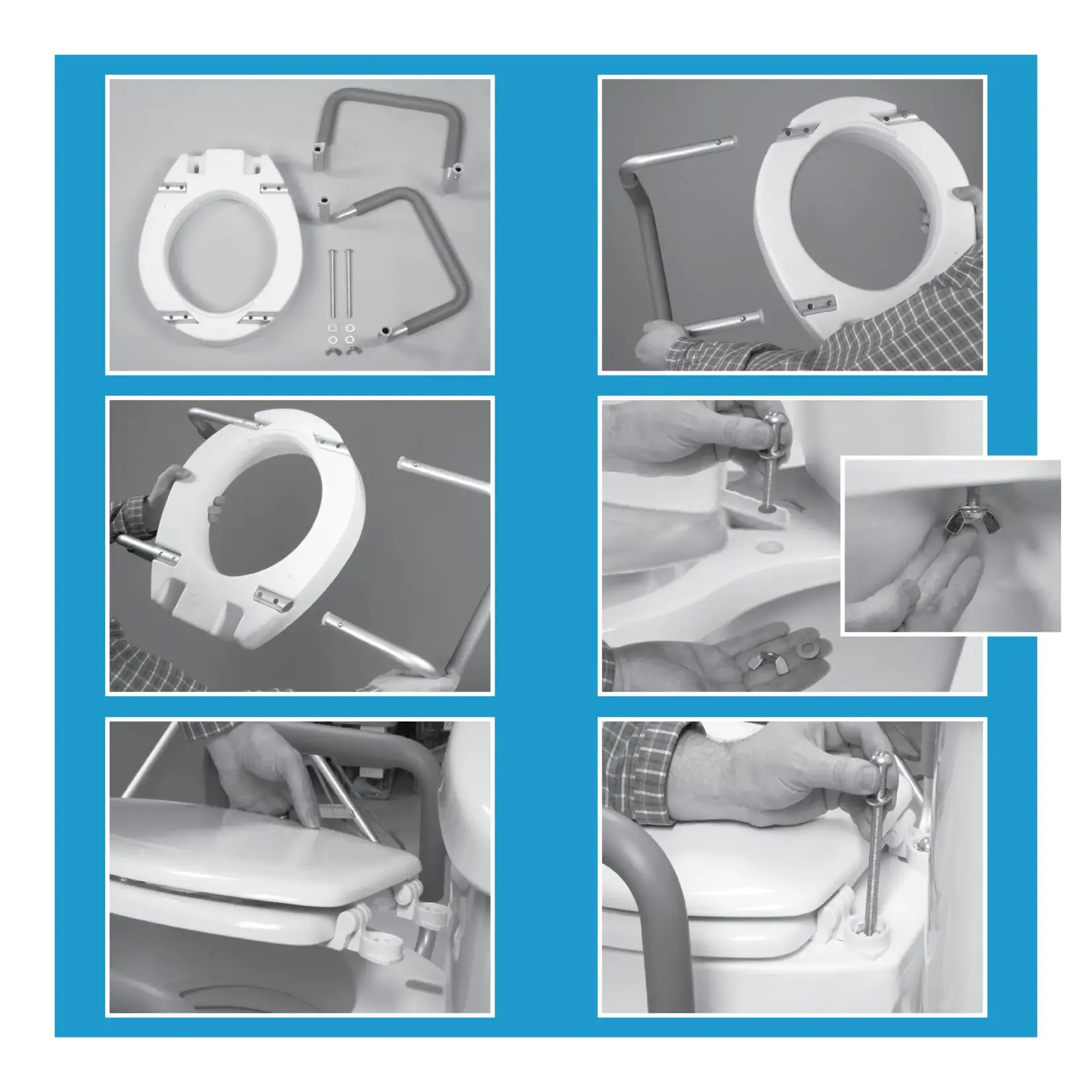 Carex Toilet Seat Elevator With Handles