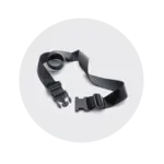 Karman Universal Seat Belt With Plastic Clamp