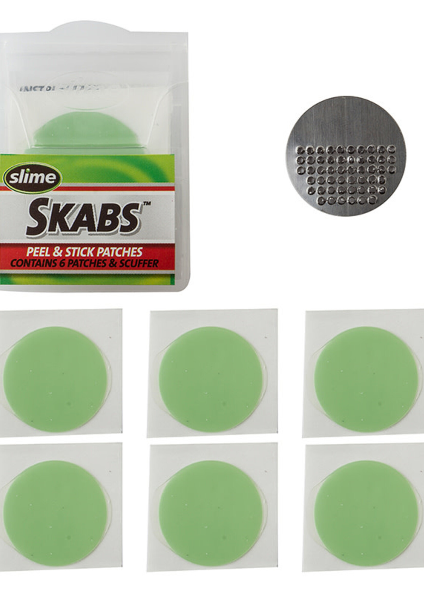 SLIME PATCH KIT SLIME SKABS GLUELESS CARDED