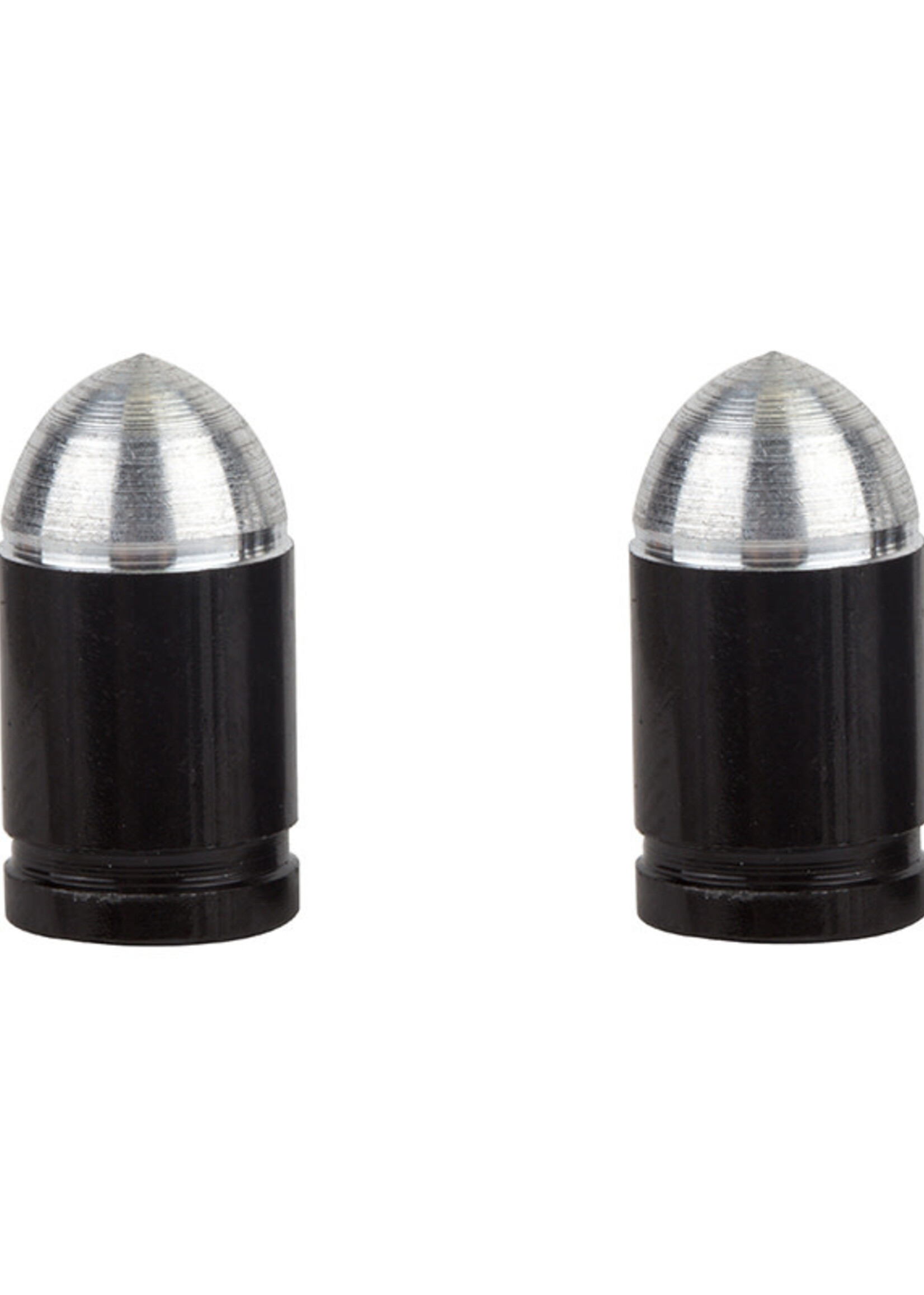 TRIK TOPZ VALVE CAPS TRIKTOPZ PRESTA BULLET BLK 1pr/PK