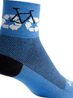 SockGuy SockGuy Classic Recycle Socks - 3 inch, Blue, Large/X-Large