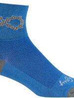 SockGuy SockGuy Classic Infinite Socks - 3 inch, Blue, Small/Medium