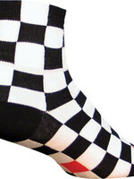 SockGuy SockGuy Classic Ridgemont Socks - 3 inch, Black/White Checker, Large/X-Large